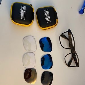 Ray Ban polarized Sunglasses w/ additional lenses